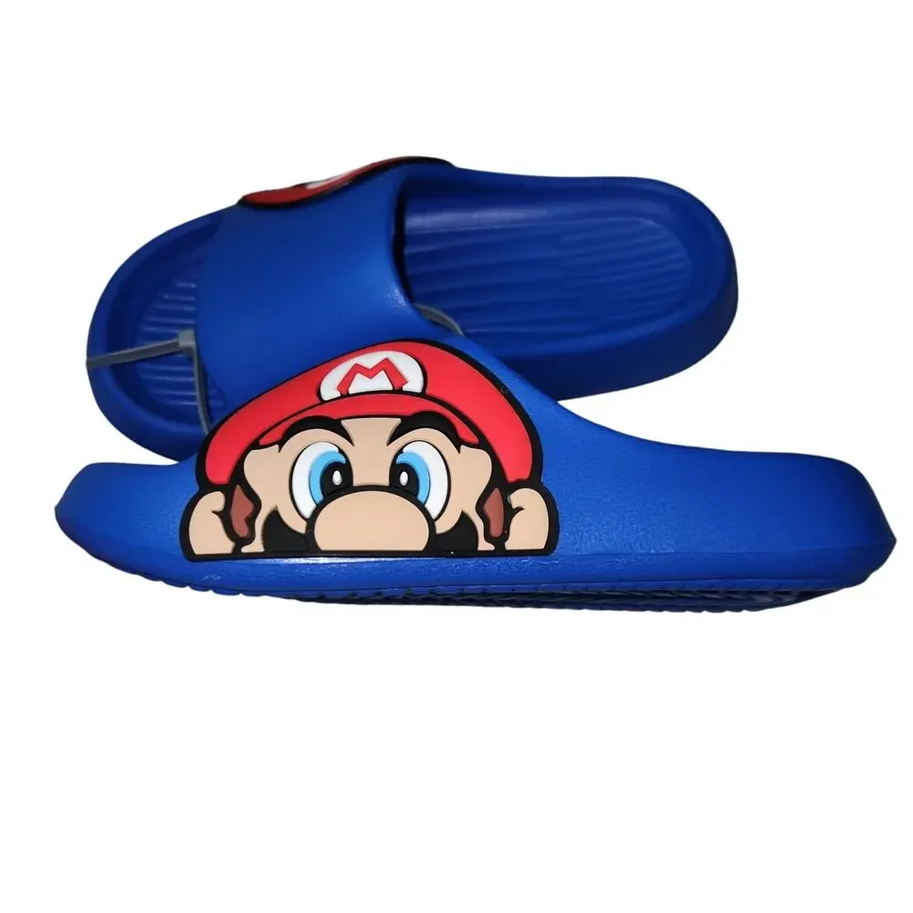 Nwob Super‎ Mario Summer Child Youth Slides Size 90-91